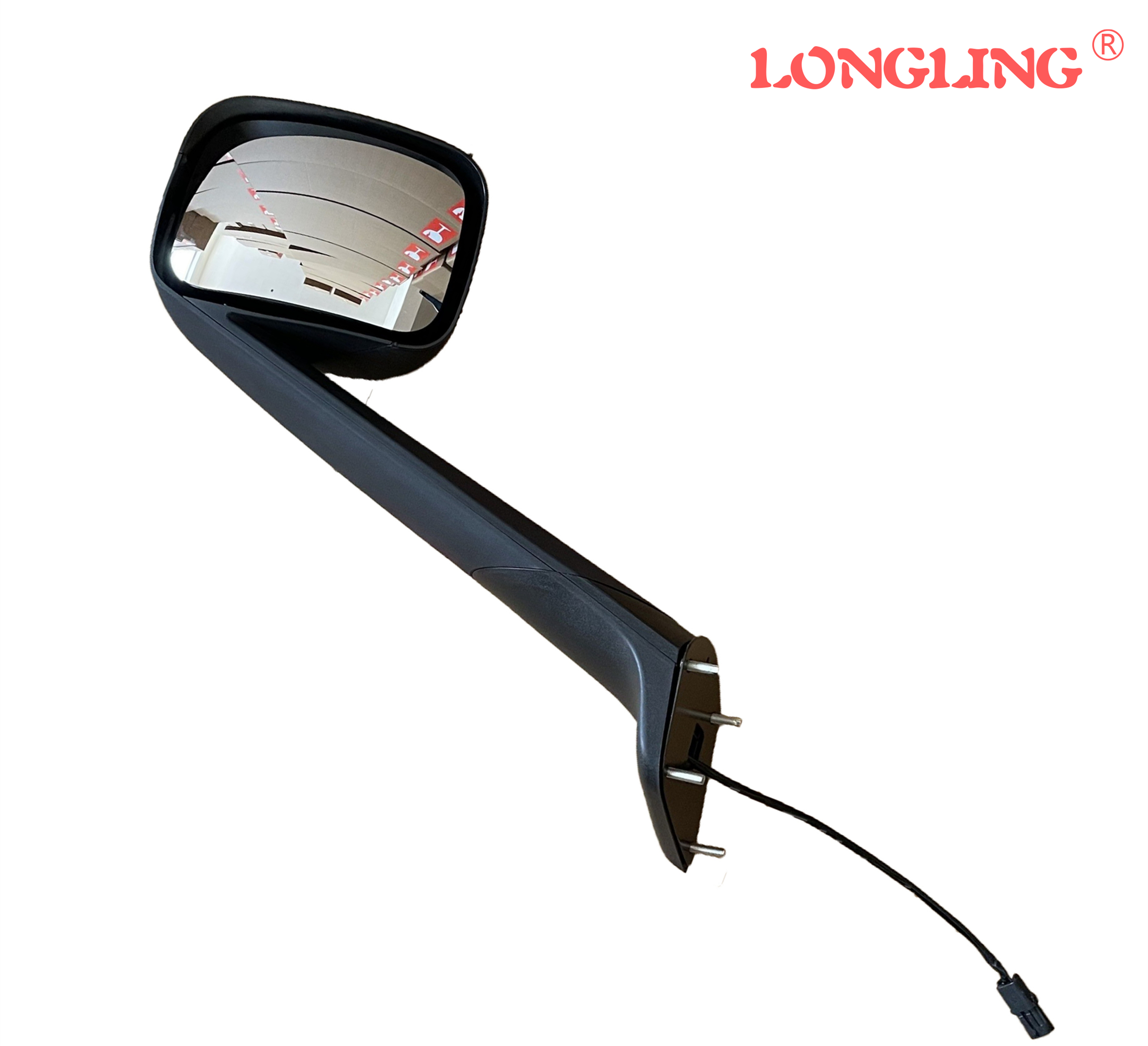 LL-340 L BLACK FOR freightliner new cascadia 2017-2020 hood mirror black